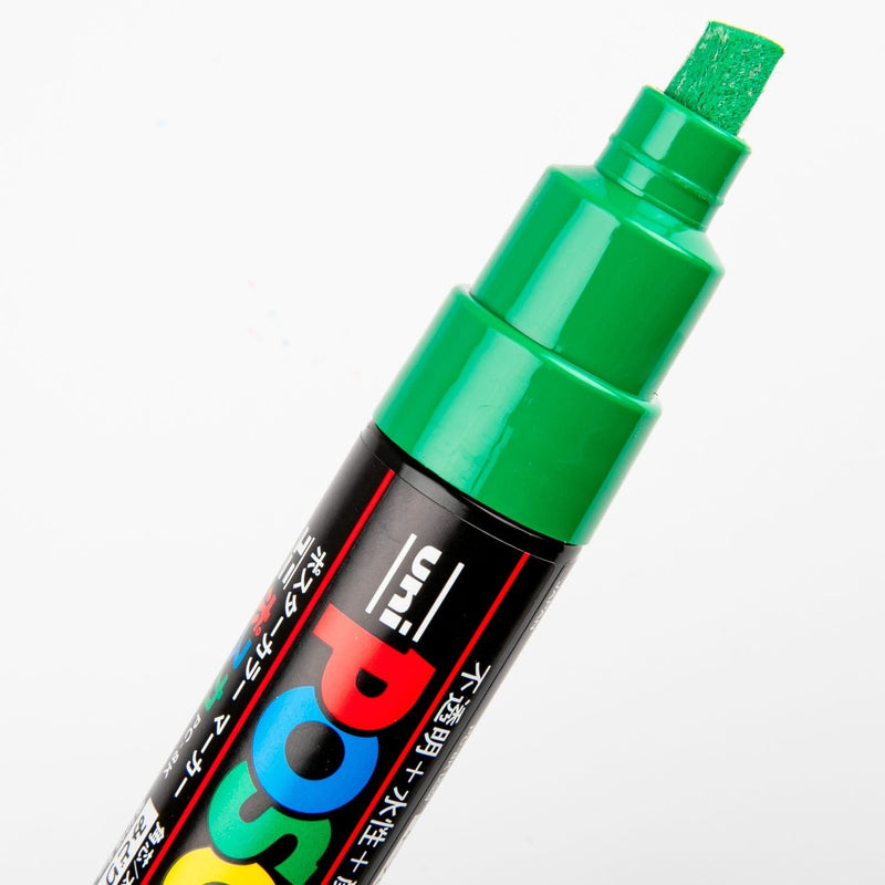 Posca Bold Chisel Tip Green