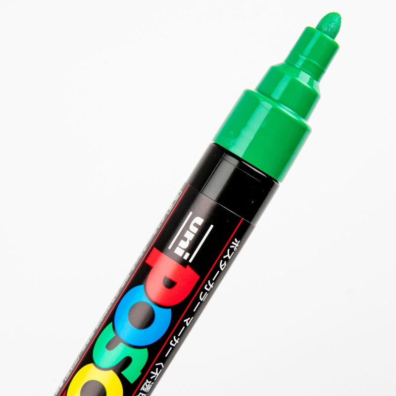 Dark Slate Gray Posca Medium Bullet Tip Green Pens and Markers