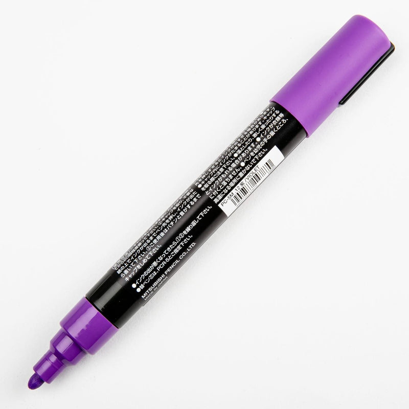 White Smoke Posca Medium Bullet Tip Violet Pens and Markers