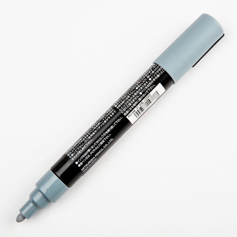 White Smoke Posca Medium Bullet Tip Grey Pens and Markers