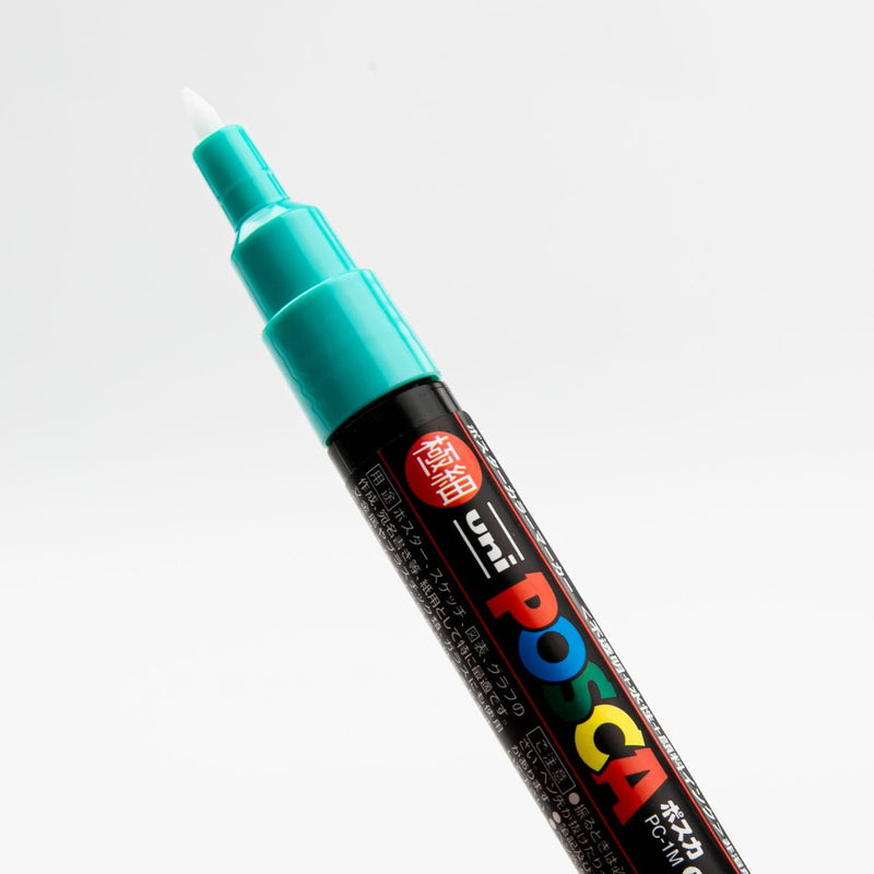 Posca Marker : Pc-1m : Extra-Fine Bullet Tip : 0.7mm : Green