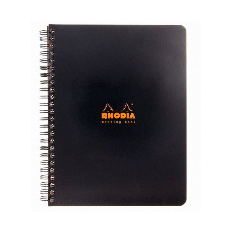 Black Rhodia Meeting Book - A4 -  Black Pads