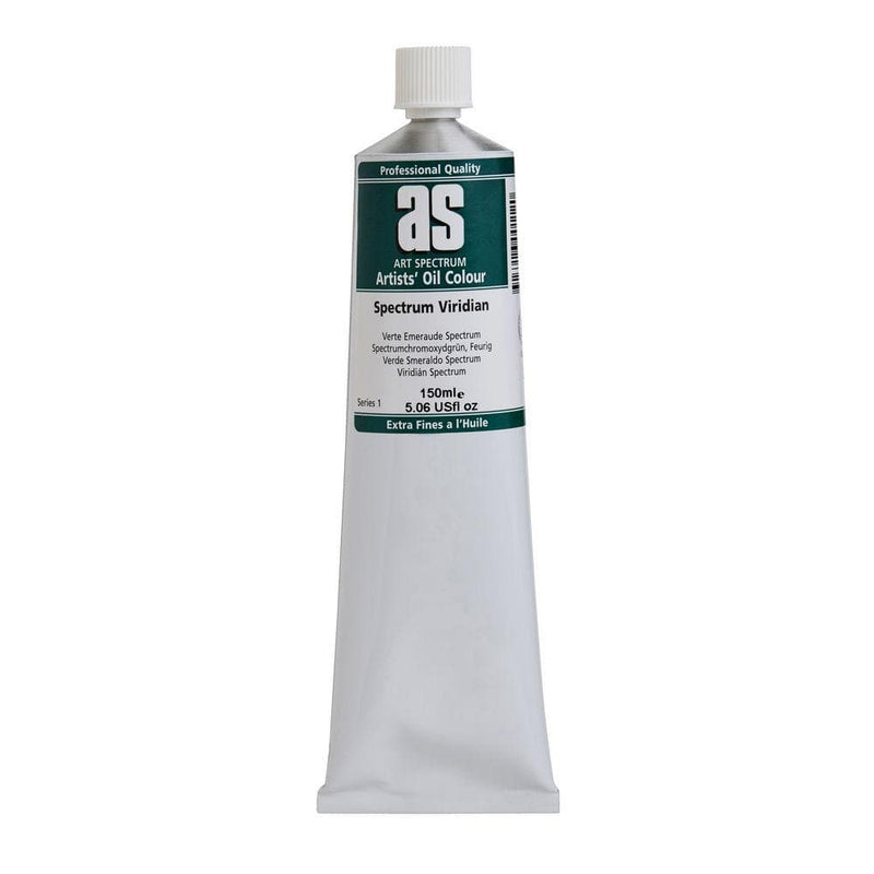 Gray Art Spectrum Oil Paint 150mL Spectrum Viridian  S1 Oil Paints