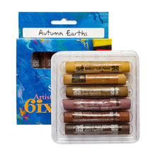 Dark Cyan Art Spectrum Standard Pastel Six Pack Autumn Earths Pastels & Charcoal