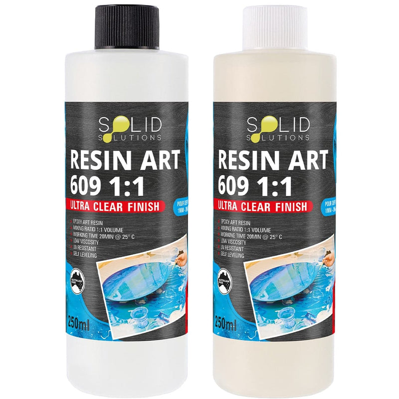 Solid Solutions Resin Art Epoxy 609 11 500ml Beginner Kit