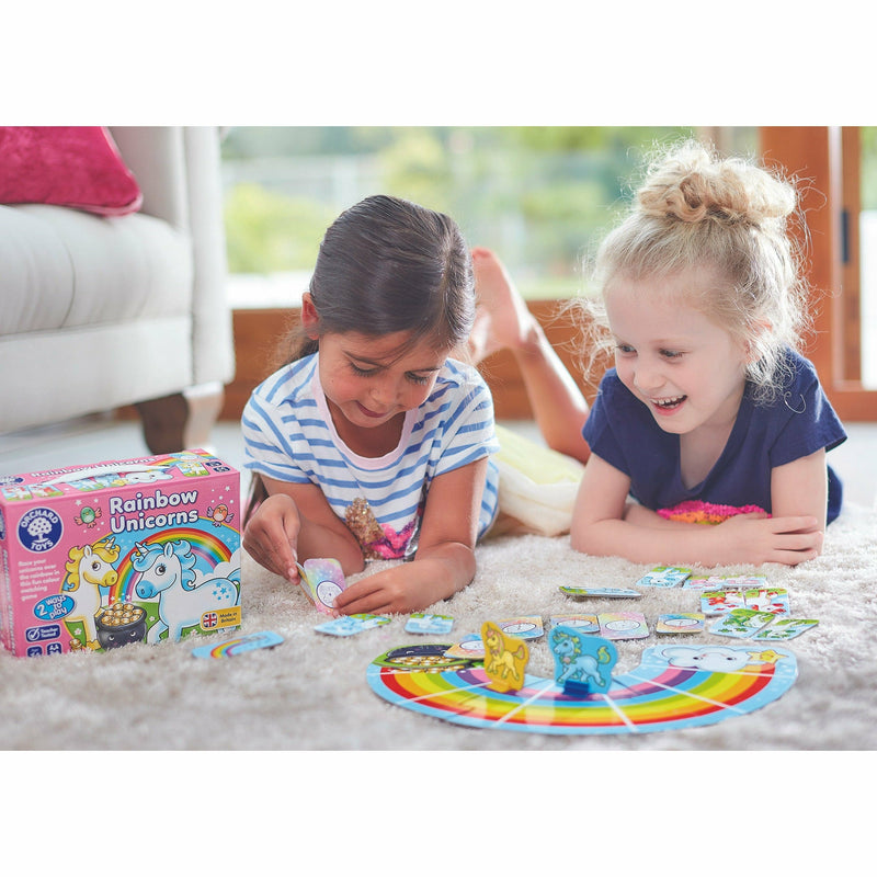 Gray Orchard Game - Rainbow Unicorns Kids Educational Games and Toys