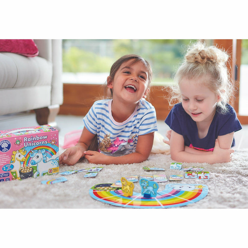 Gray Orchard Game - Rainbow Unicorns Kids Educational Games and Toys