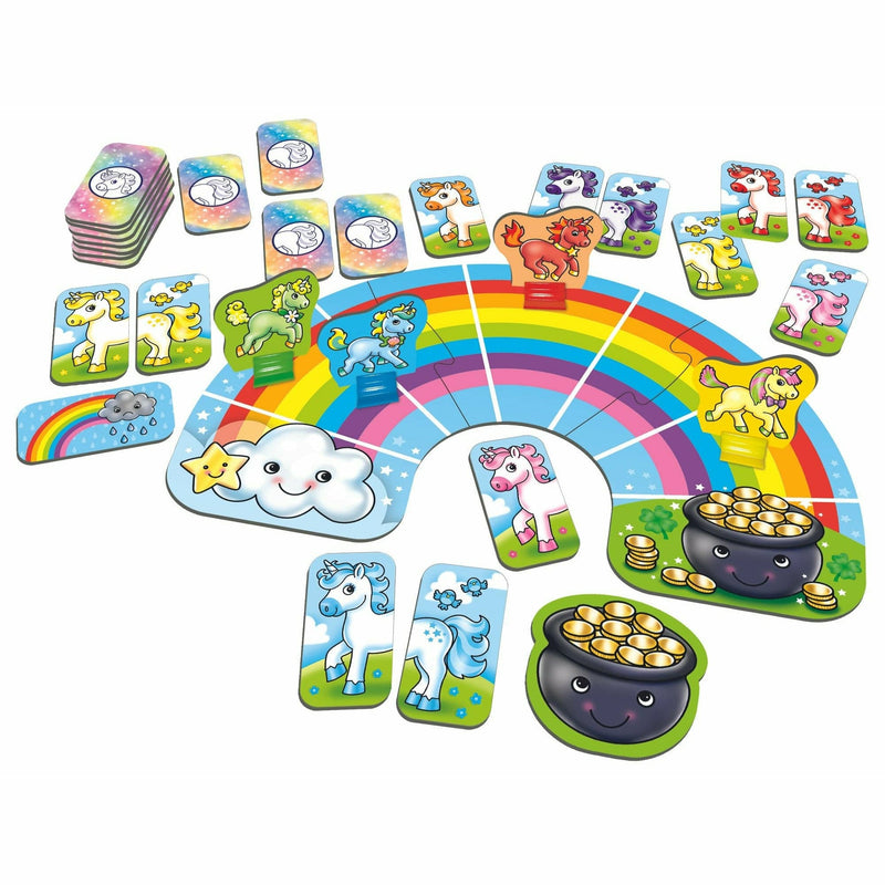 Light Gray Orchard Game - Rainbow Unicorns Kids Educational Games and Toys