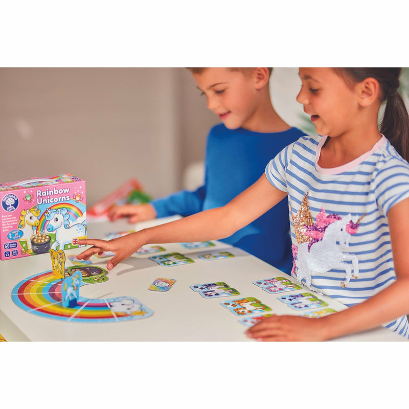 Rosy Brown Orchard Game - Rainbow Unicorns Kids Educational Games and Toys