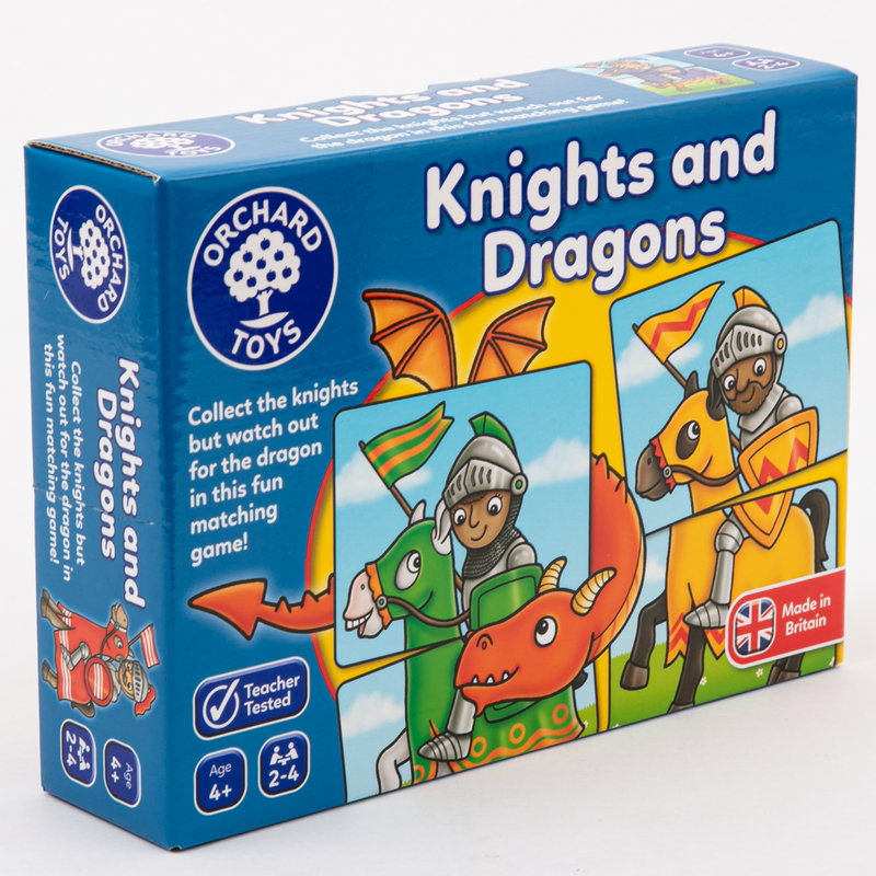 Dark Cyan Orchard Game - Knights and Dragons Kids Educational Games and Toys