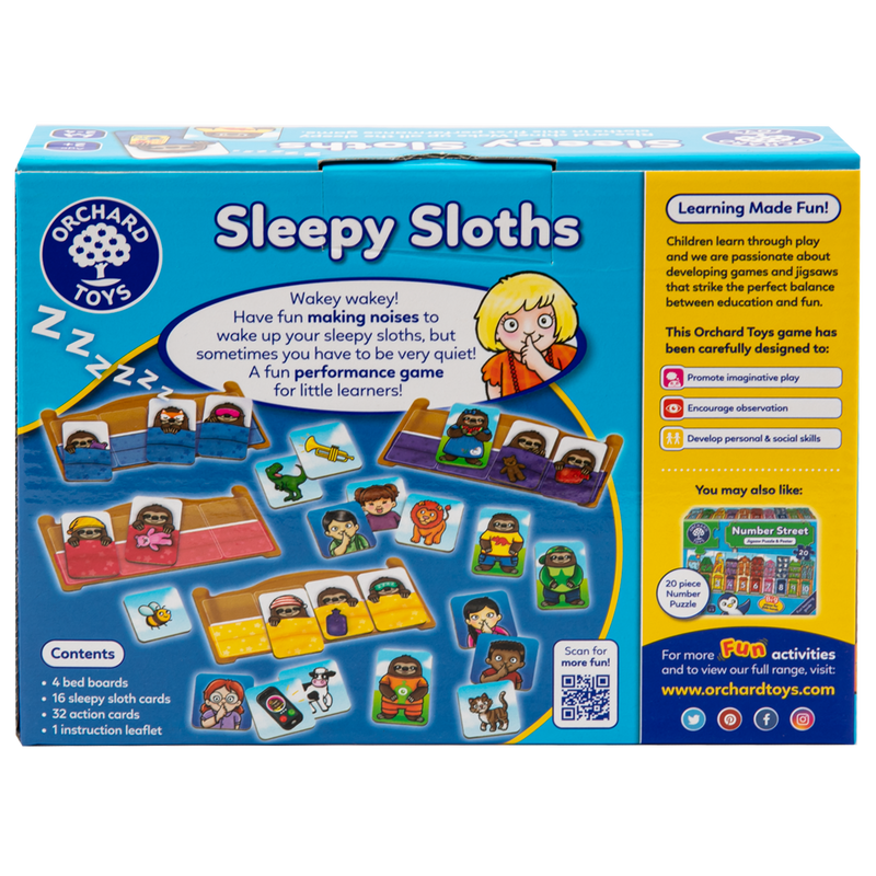 Tan Orchard Game - Sleepy Sloths Kids Educational Games and Toys