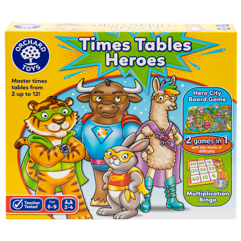 Goldenrod Orchard Game - Times Tables Heroes Kids Educational Games and Toys