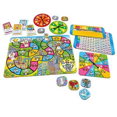 Light Gray Orchard Game - Times Tables Heroes Kids Educational Games and Toys