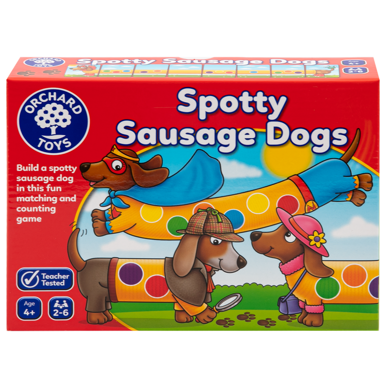 Orchard Game Spotty Sausage Dogs