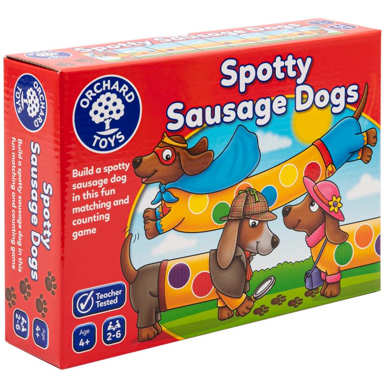 Orchard Game Spotty Sausage Dogs