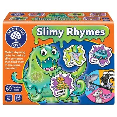 Dark Khaki Orchard Game - Slimy Rhymes Kids Educational Games and Toys