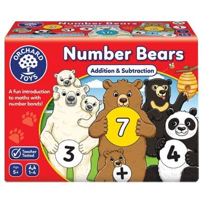 Dark Slate Gray Orchard Game - Number Bears Kids Educational Games and Toys