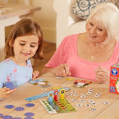 Tan Orchard Game - Number Bears Kids Educational Games and Toys