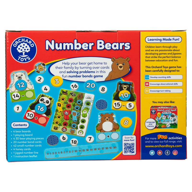 Goldenrod Orchard Game - Number Bears Kids Educational Games and Toys