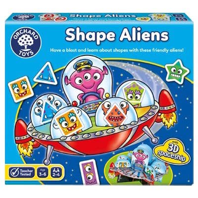 Steel Blue Orchard Game - Shape Aliens Kids Educational Games and Toys