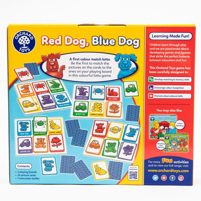 Steel Blue Orchard Game - Red Dog Blue Dog Kids Educational Games and Toys