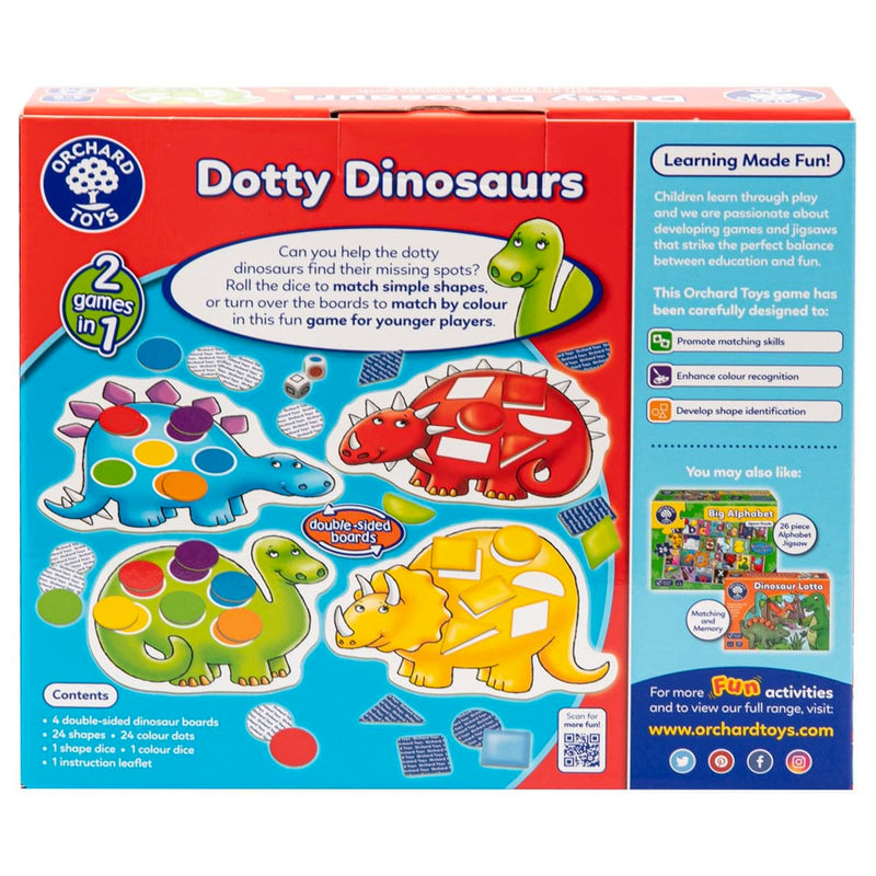 Light Sea Green Orchard Game - Dotty Dinosaurs Kids Educational Games and Toys