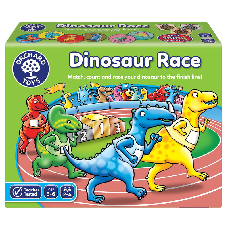 Olive Drab Orchard Game - Dinosaur Race Kids Educational Games and Toys