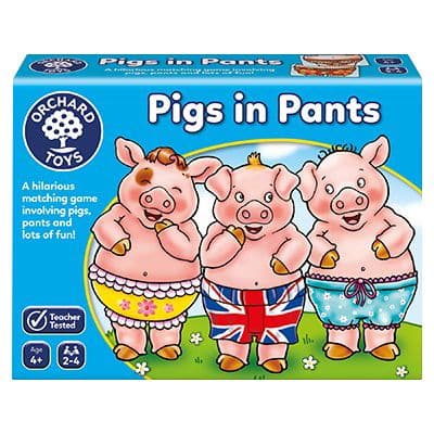 Dark Cyan Orchard Game - Pigs in Pants Kids Educational Games and Toys
