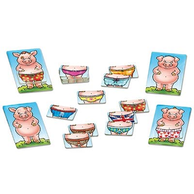 Light Gray Orchard Game - Pigs in Pants Kids Educational Games and Toys