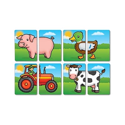 Wheat Orchard Game - Farmyard Heads and Tails Kids Educational Games and Toys