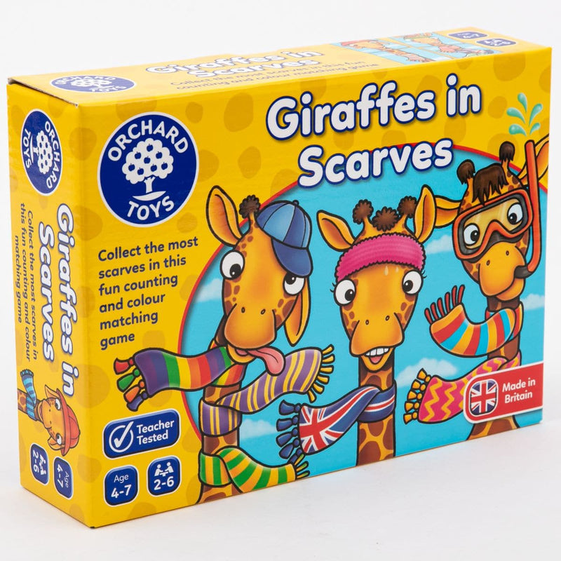 Light Gray Orchard Game - Giraffes in Scarves Kids Educational Games and Toys