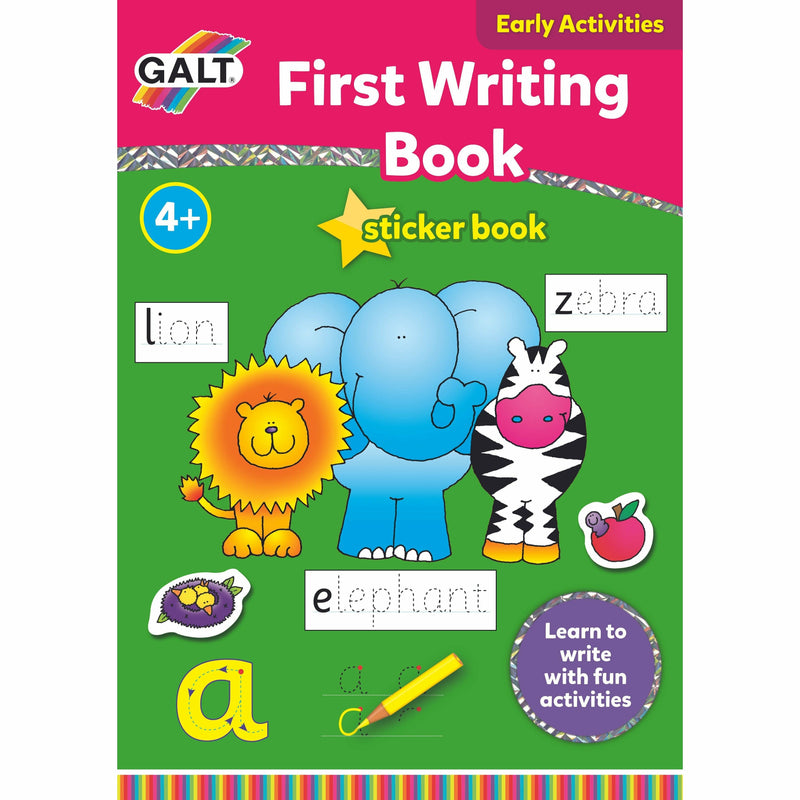 Sea Green Galt - First Writing Sticker Book Kids Craft Kits