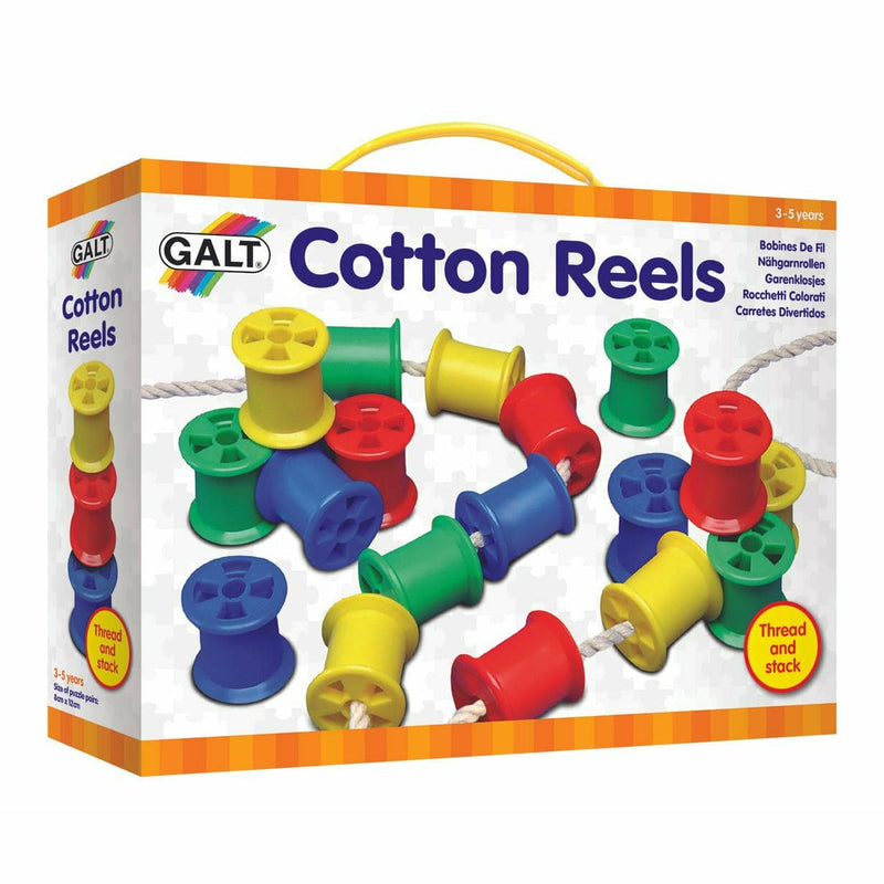 Beige Galt - Cotton Reels Kids Craft Kits