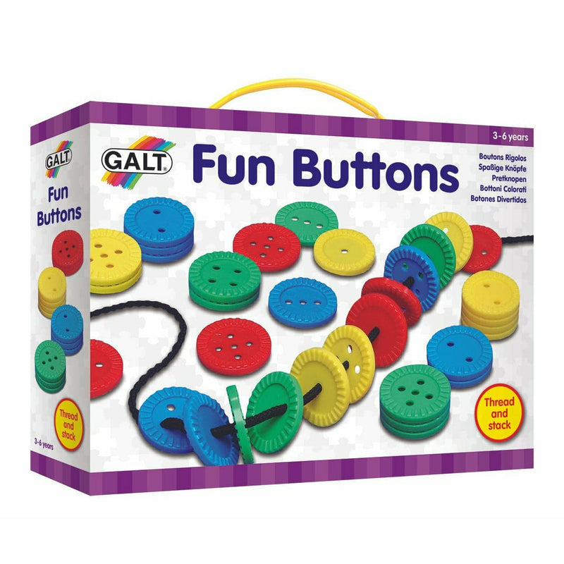 Lavender Galt - Fun Buttons Kids Craft Kits
