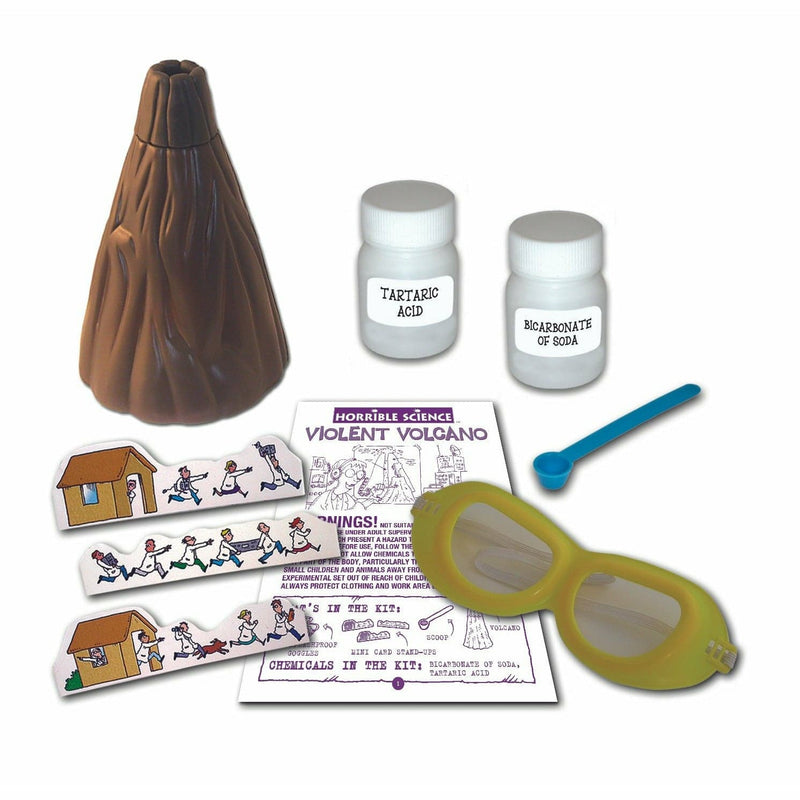 Light Gray Horrible Science - Violent Volcano Kids STEM & STEAM Kits