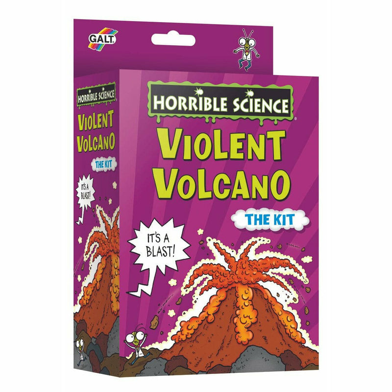 Maroon Horrible Science - Violent Volcano Kids STEM & STEAM Kits