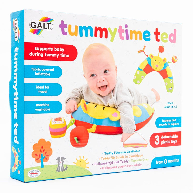 Deep Sky Blue Galt - Tummytime Ted Kids Educational Games and Toys