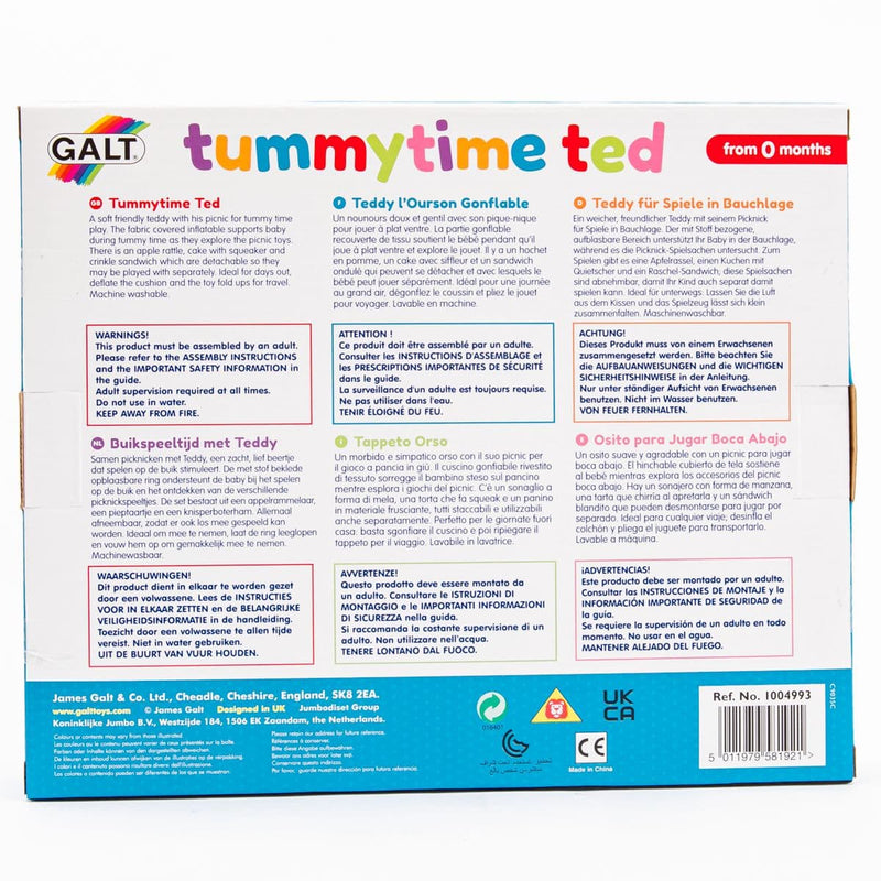 Light Sea Green Galt - Tummytime Ted Kids Educational Games and Toys