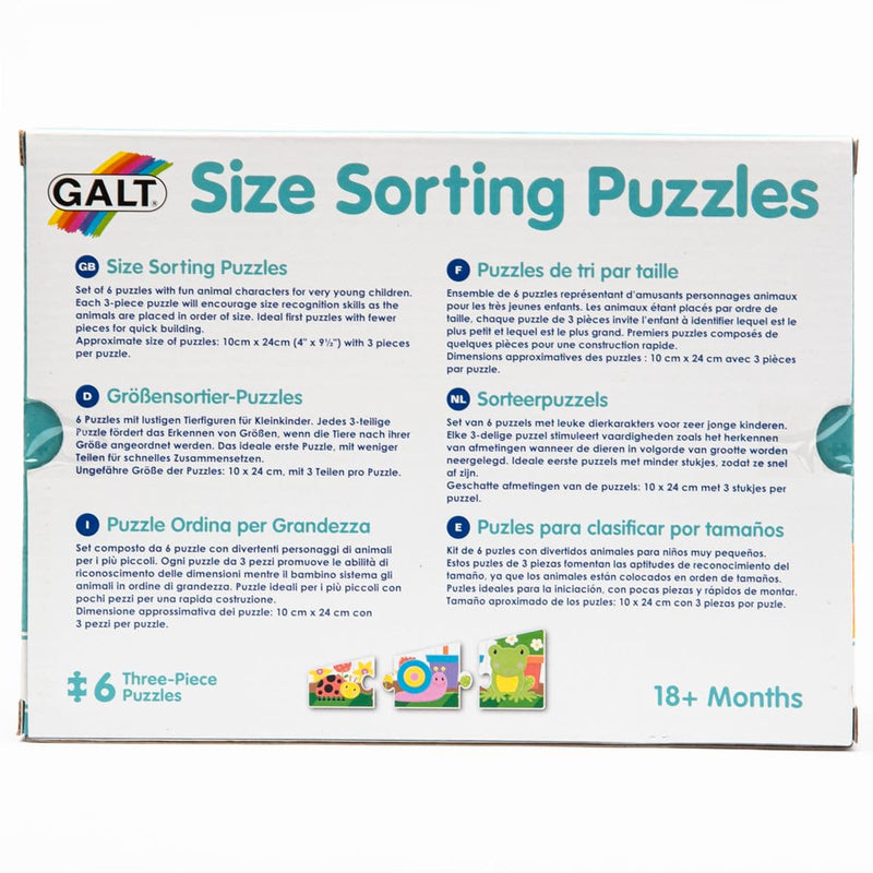 Lavender Galt - Size Sorting Puzzles Puzzles