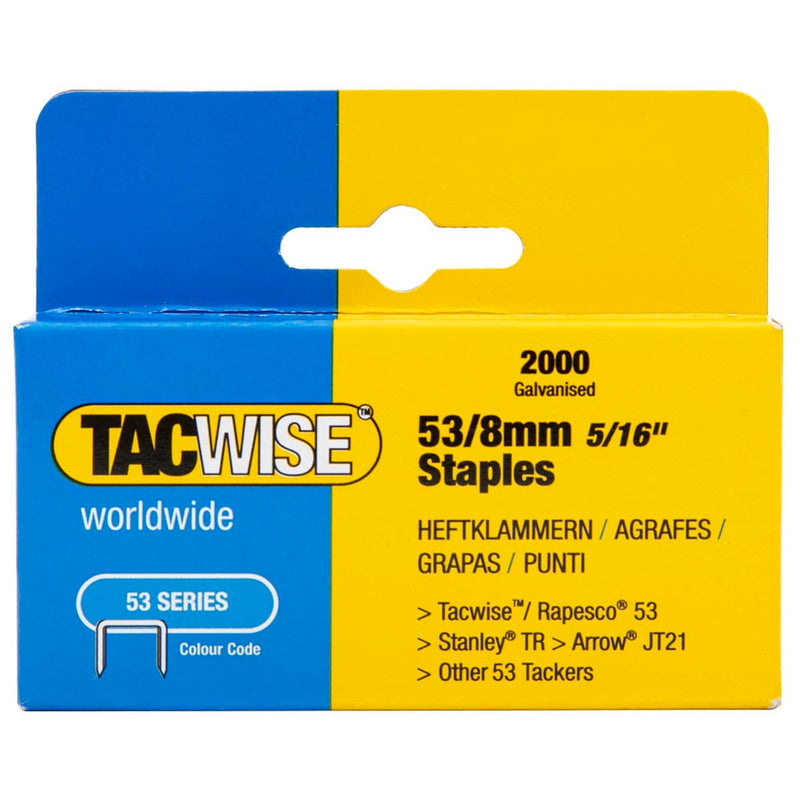 Dark Cyan Tacwise Staples