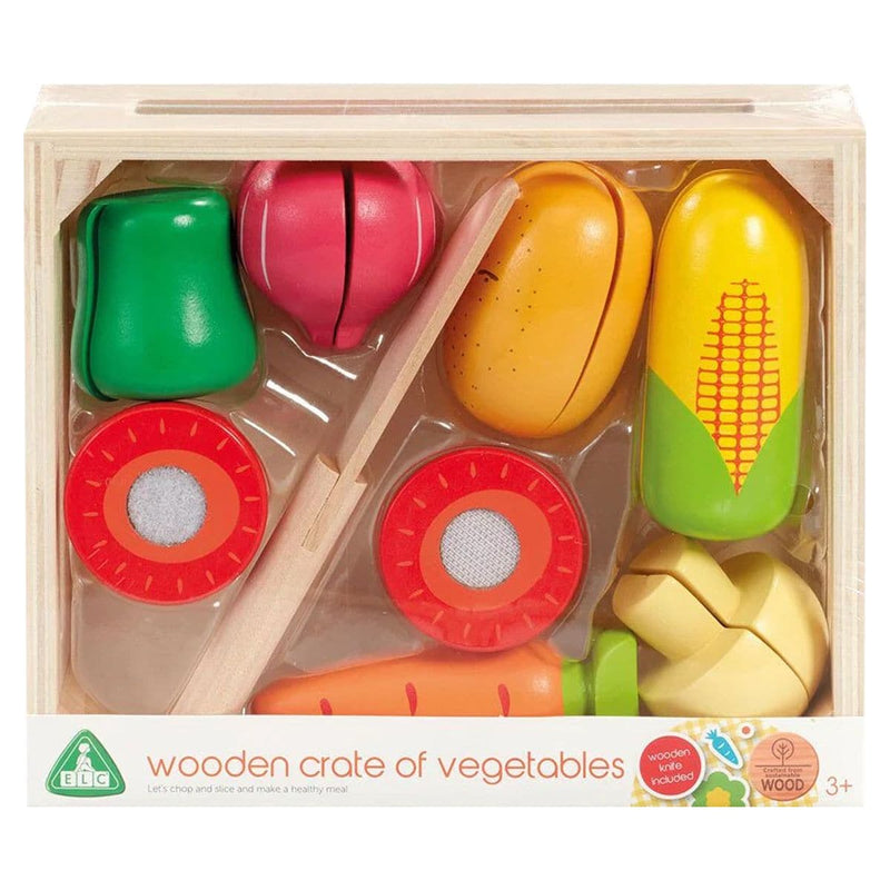 Goldenrod Early Learning Centre - Wooden Veg Crate Kids Educational Games and Toys