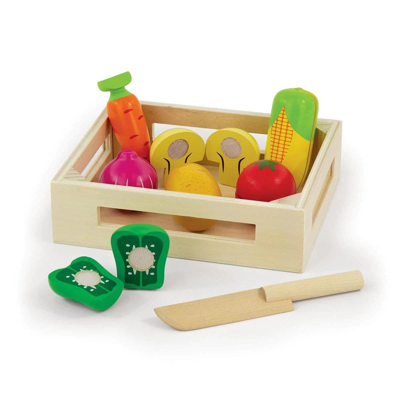 Light Gray Early Learning Centre - Wooden Veg Crate Kids Educational Games and Toys
