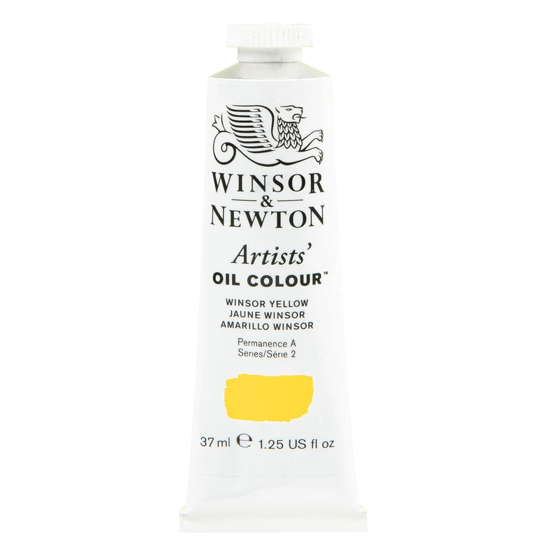 Light Goldenrod Winsor & Newton Artists' Oil Colour Paint 37ml Winsor Yellow Series 2 Oil Paints