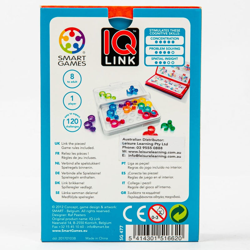 Beige IQ Link - Single Kids Educational Games and Toys