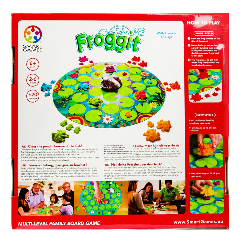 Green Yellow Froggit Kids Educational Games and Toys