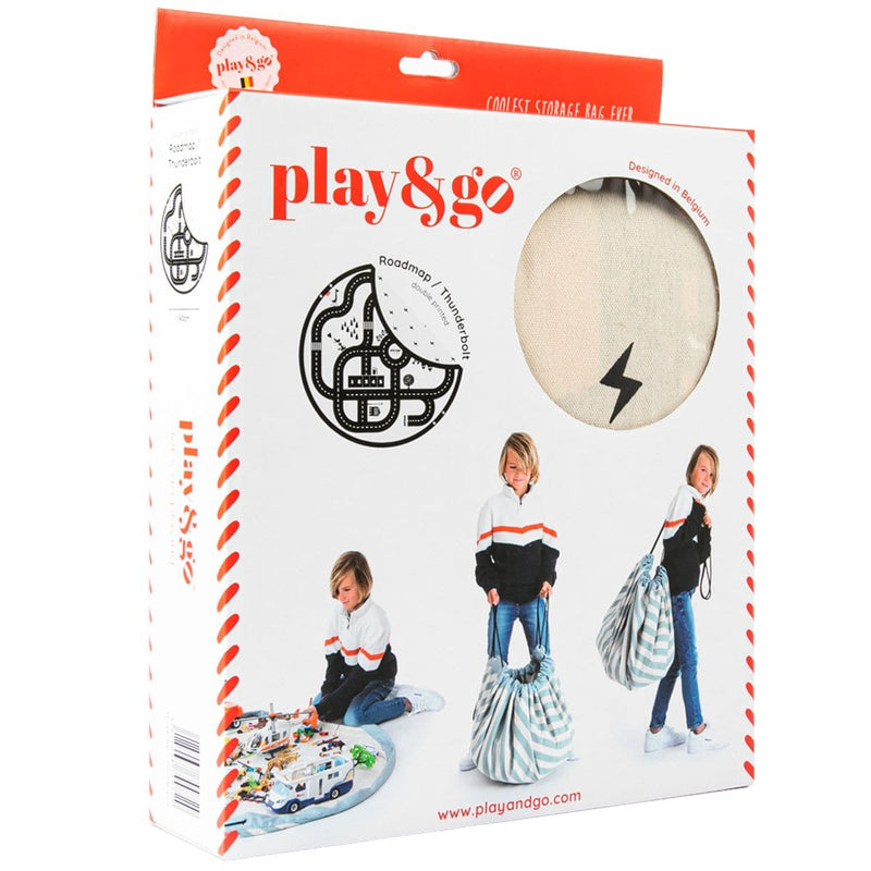 Beige Play&Go - Toy Storage Bag - Roadmap Kids Art and Craft