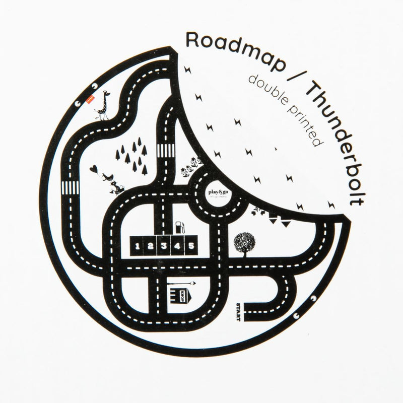 Black Play&Go - Toy Storage Bag - Roadmap Kids Art and Craft