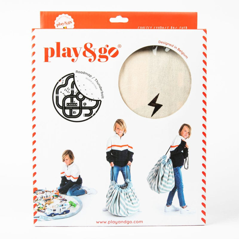 White Smoke Play&Go - Toy Storage Bag - Roadmap Kids Art and Craft