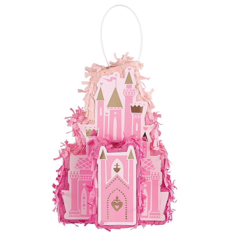Light Pink Disney Princess Once Upon A Time Mini Castle Decoration 17cm x 12cm x 7cm Party Supplies