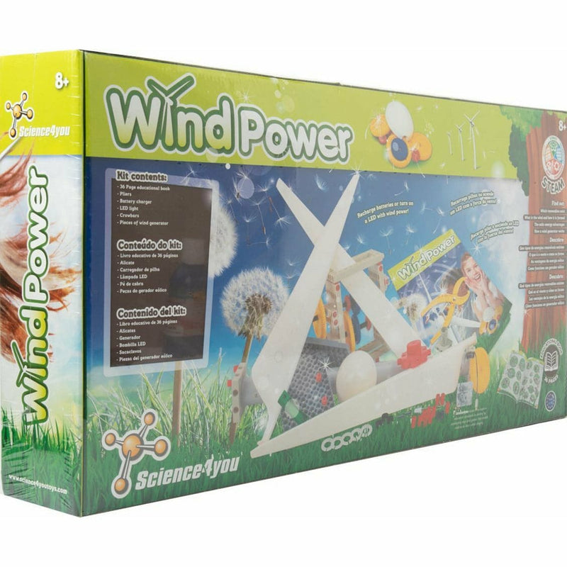 Dark Gray Science4you-Wind Power Kids STEM & STEAM Kits